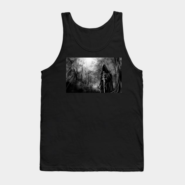 Black Rider Tank Top by juancon230588